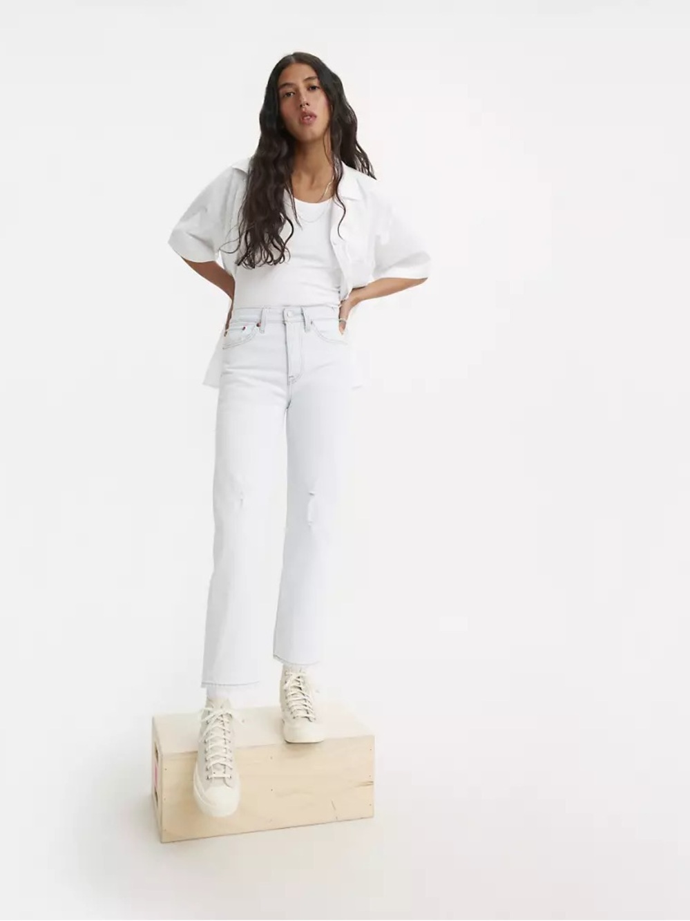 Levi's Wedgie Straight High-Rise Jeans